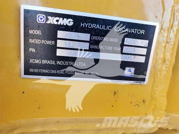 XCMG XE35U Εκσκαφάκι (διαβολάκι) < 7t