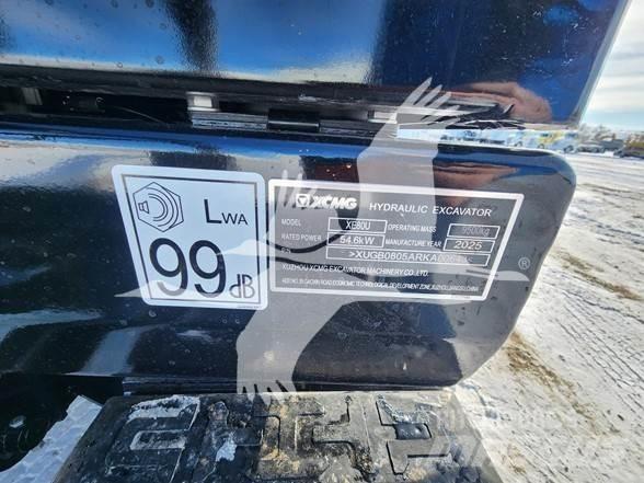 XCMG XE80U Εκσκαφείς με ερπύστριες