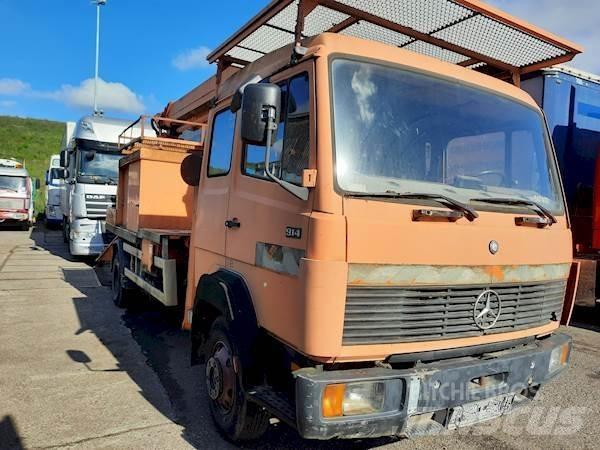 Mercedes-Benz 914 Εναέριες πλατφόρμες τοποθετημένες σε φορτηγό