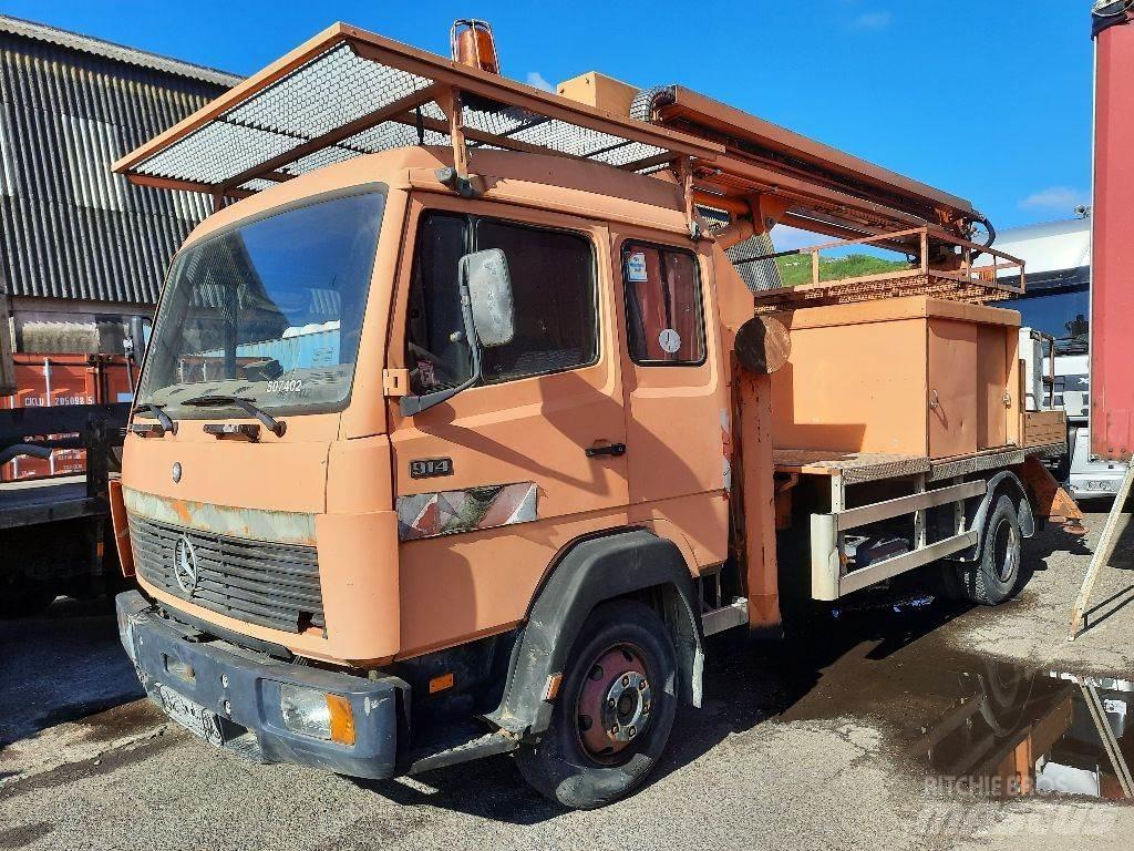Mercedes-Benz 914 Εναέριες πλατφόρμες τοποθετημένες σε φορτηγό