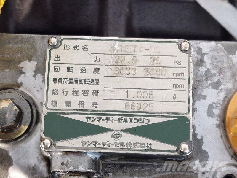 Yanmar 3TNE74-DG Κινητήρες