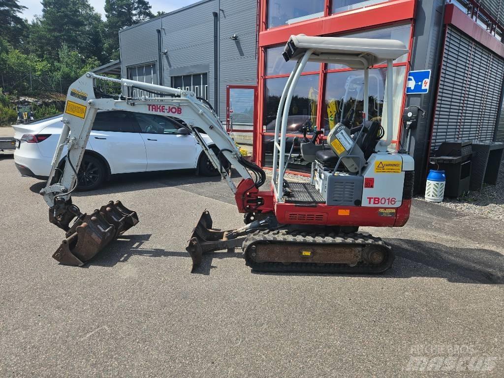 Takeuchi TB 016 Εκσκαφάκι (διαβολάκι) < 7t