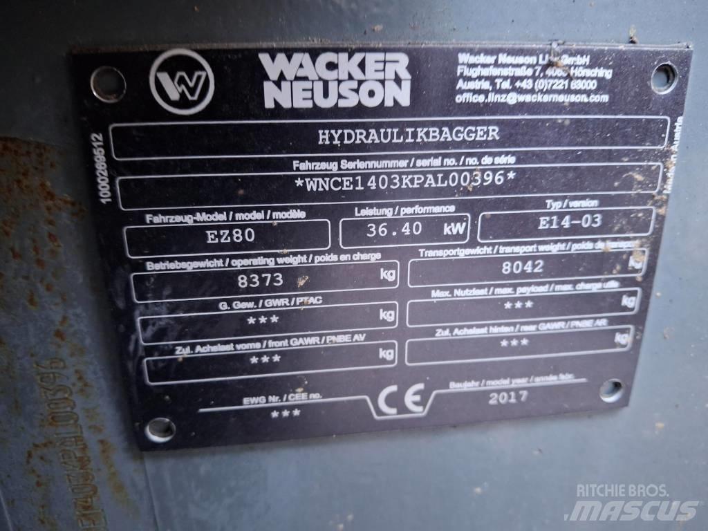 Wacker Neuson EZ 80 Μίνι εκσκαφείς 7t - 12t