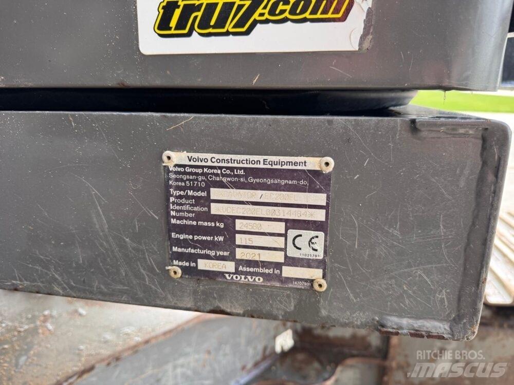 Volvo EC200EL Εκσκαφείς με ερπύστριες