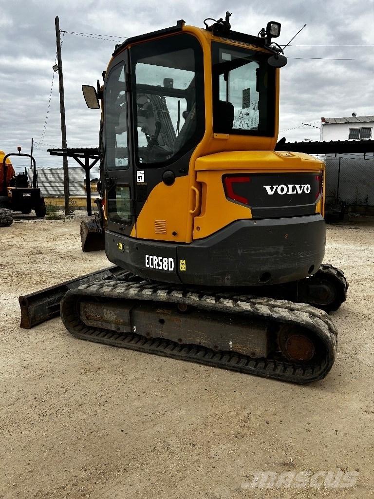 Volvo ECR 58 D Εκσκαφάκι (διαβολάκι) < 7t