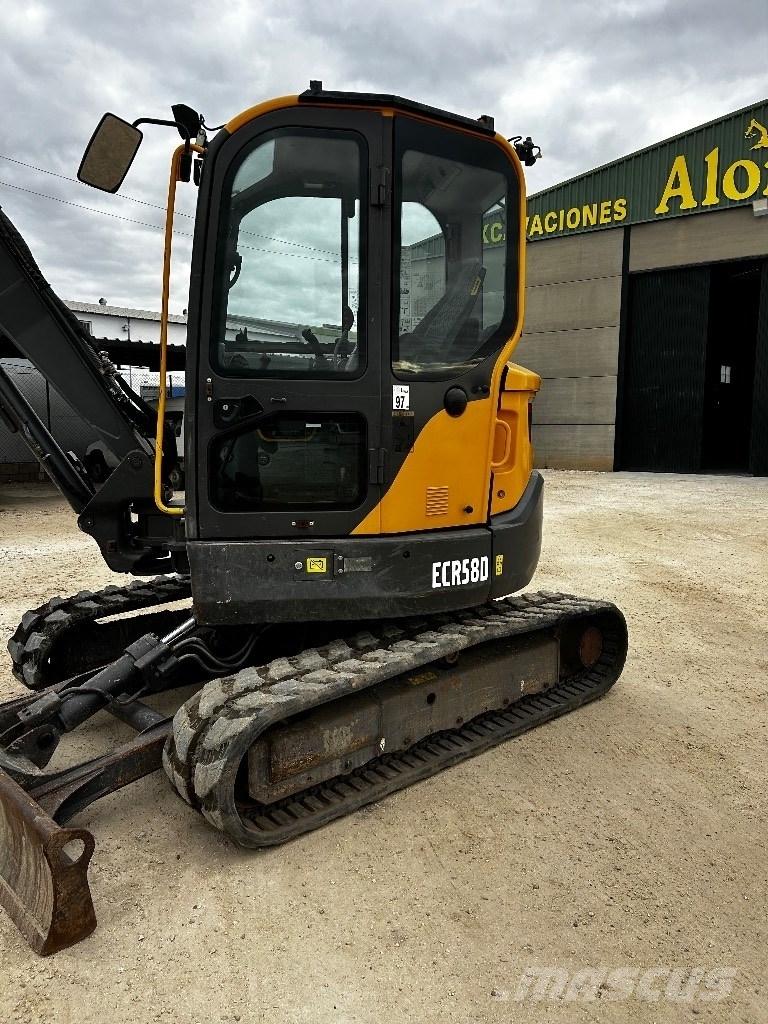 Volvo ECR 58 D Εκσκαφάκι (διαβολάκι) < 7t