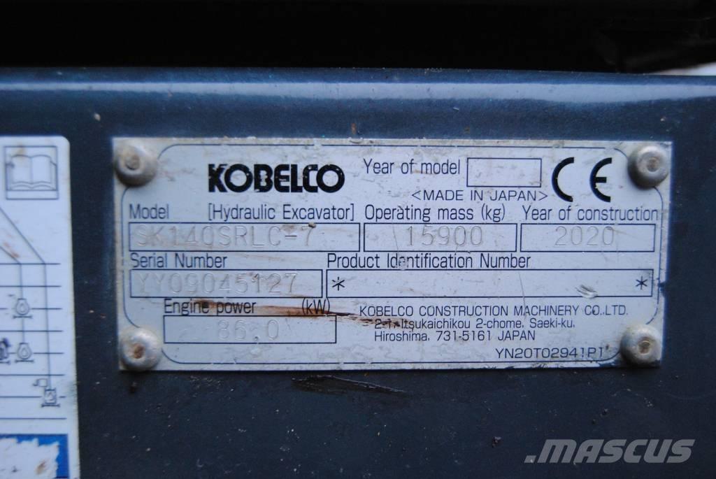Kobelco SK140SRLC-7 Εκσκαφείς με ερπύστριες
