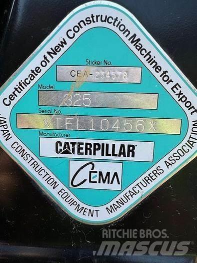 CAT 325 Εκσκαφείς με ερπύστριες