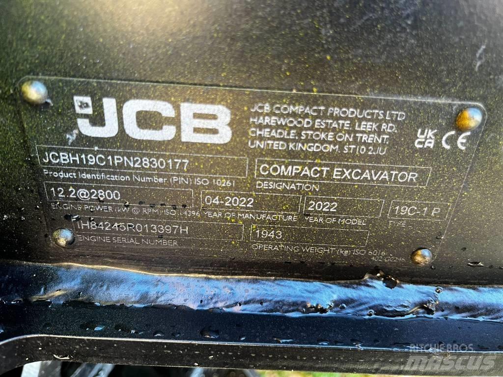 JCB 19 C-1 Εκσκαφάκι (διαβολάκι) < 7t