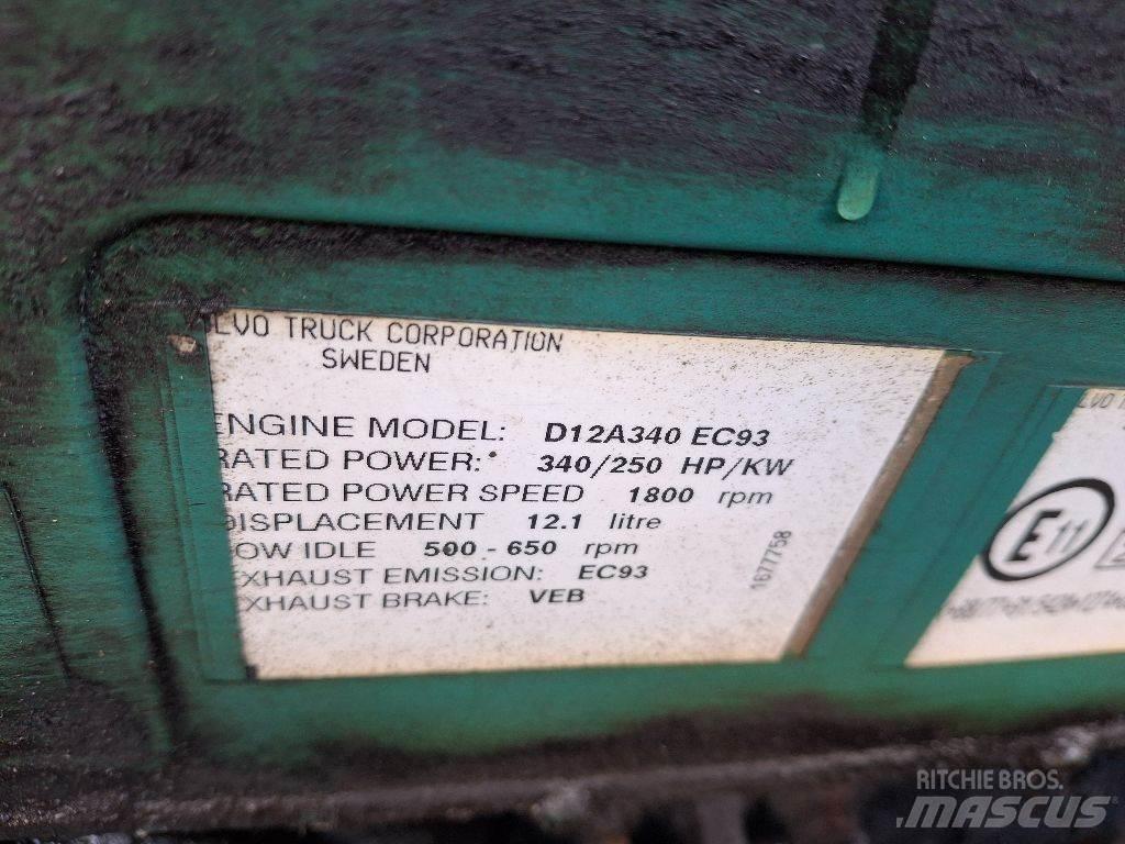 Volvo D12A340 Κινητήρες