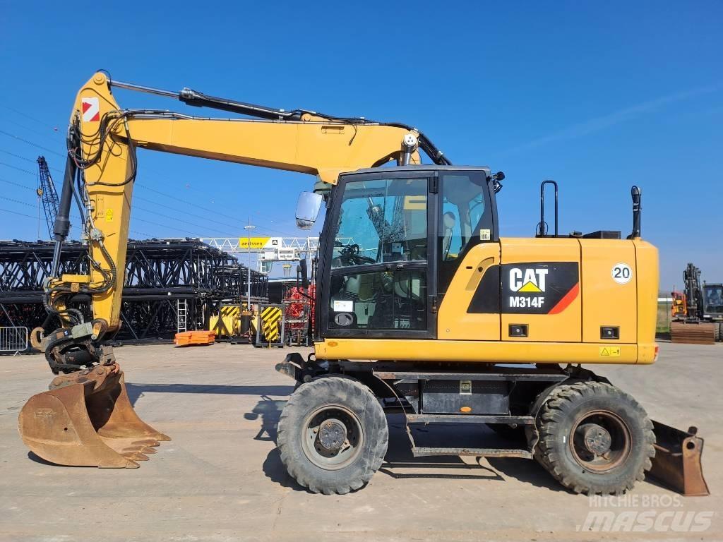 CAT M314F Εκσκαφείς με τροχούς - λάστιχα