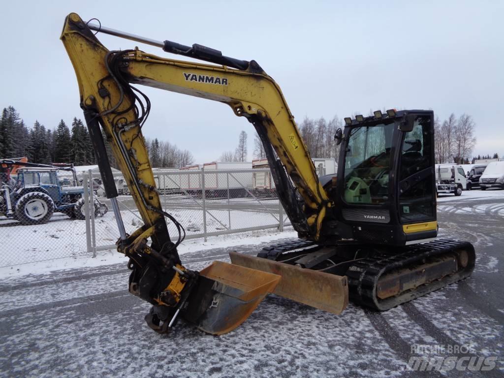 Yanmar Vio 80 Εκσκαφείς με ερπύστριες