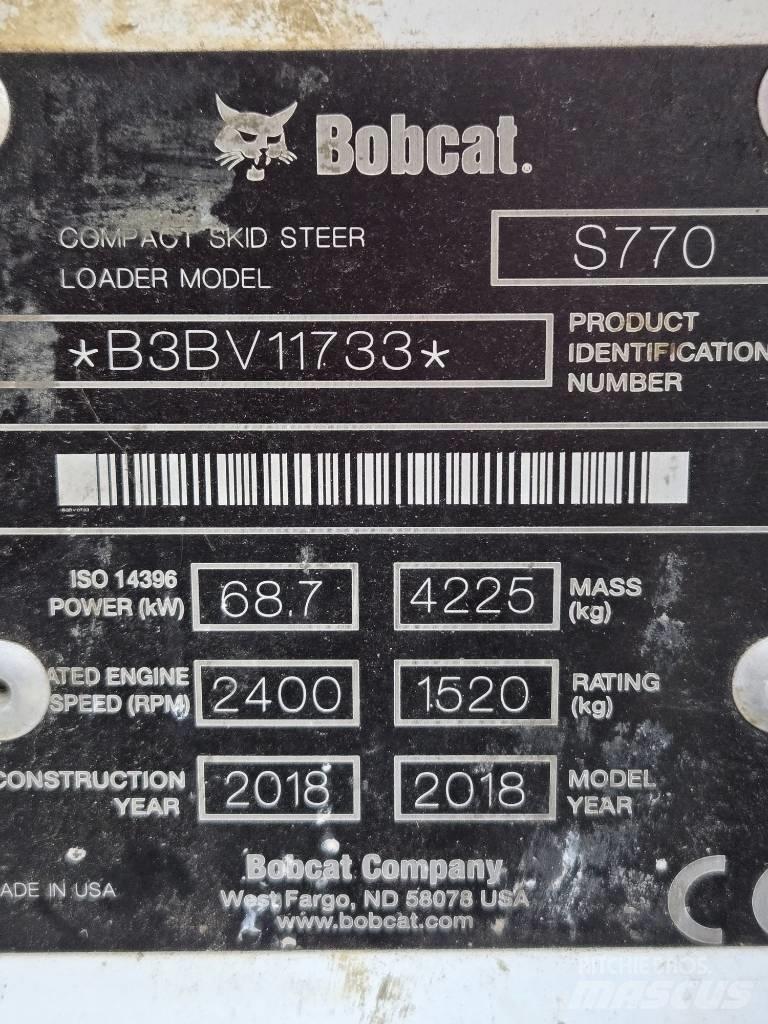 Bobcat S 770 Φορτωτάκια