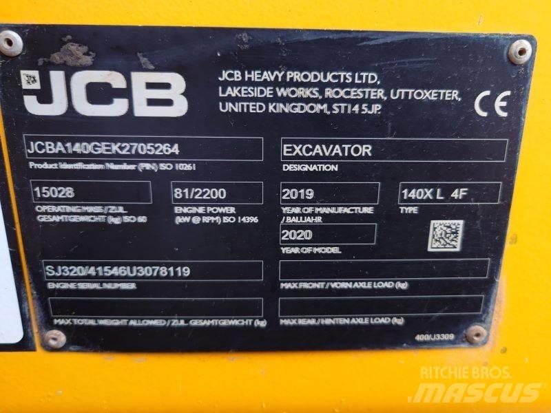 JCB 140X LC Εκσκαφείς με ερπύστριες
