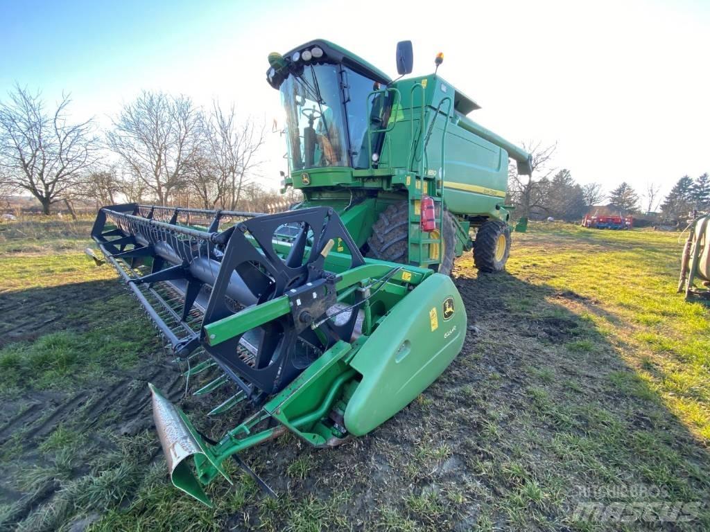 John Deere W 650 Θεριζοαλωνιστικές μηχανές