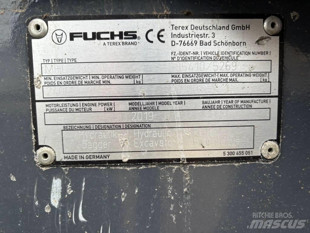 Fuchs MHL 335 Βιομηχανικά μηχανήματα διαχείρισης αποβλήτων