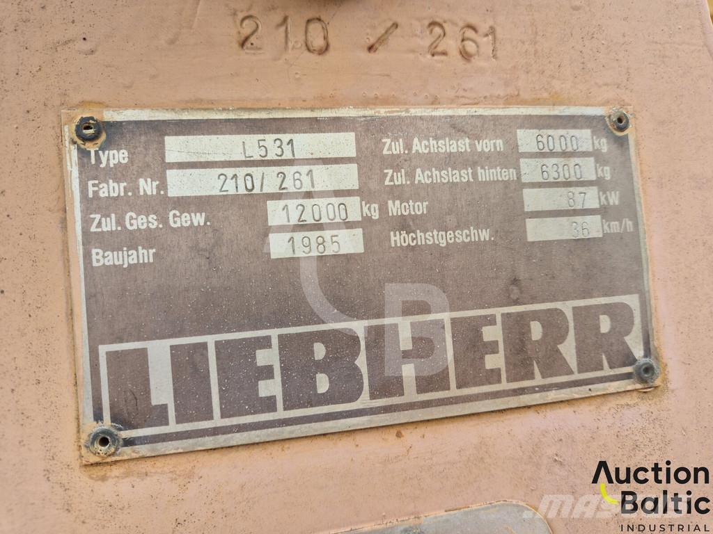 Liebherr L 531 Φορτωτές με λάστιχα (Τροχοφόροι)