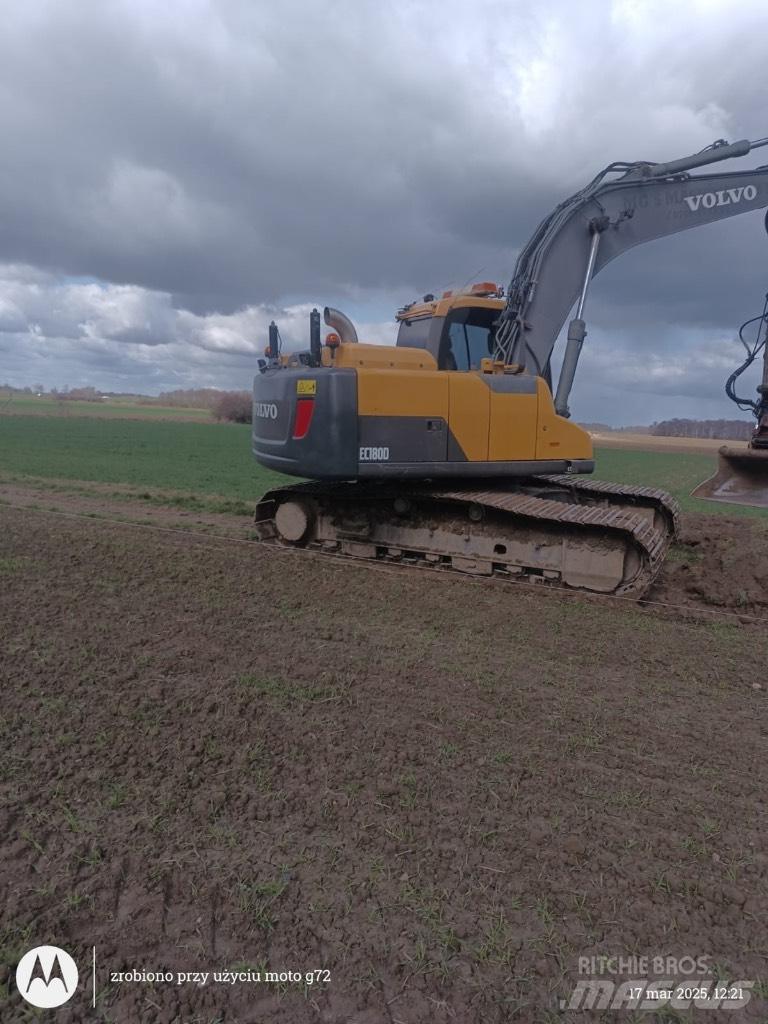 Volvo EC 180 D Εκσκαφείς με ερπύστριες