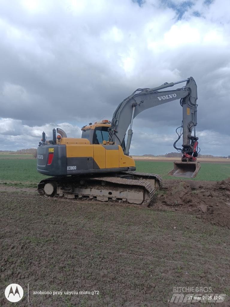 Volvo EC 180 D Εκσκαφείς με ερπύστριες