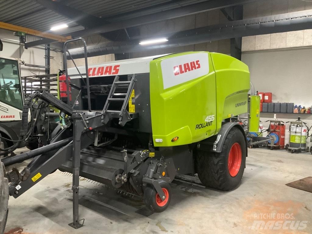 CLAAS Uniwrap 455 Πρέσες κυλινδρικών δεμάτων