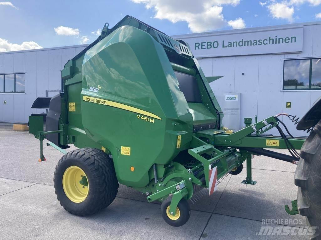 John Deere V461M Πρέσες κυλινδρικών δεμάτων