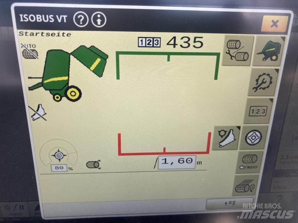 John Deere V461M Πρέσες κυλινδρικών δεμάτων