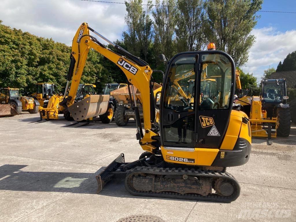 JCB 8026 CTS Εκσκαφάκι (διαβολάκι) < 7t