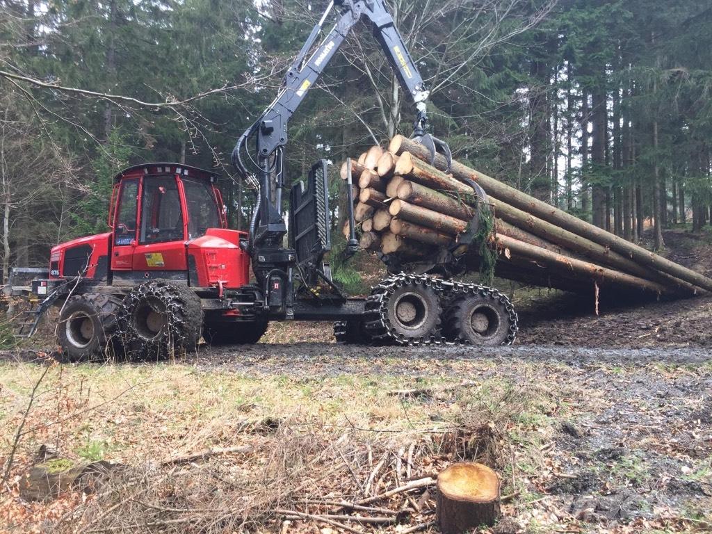 Komatsu 875 Μεταφορείς ξυλείας