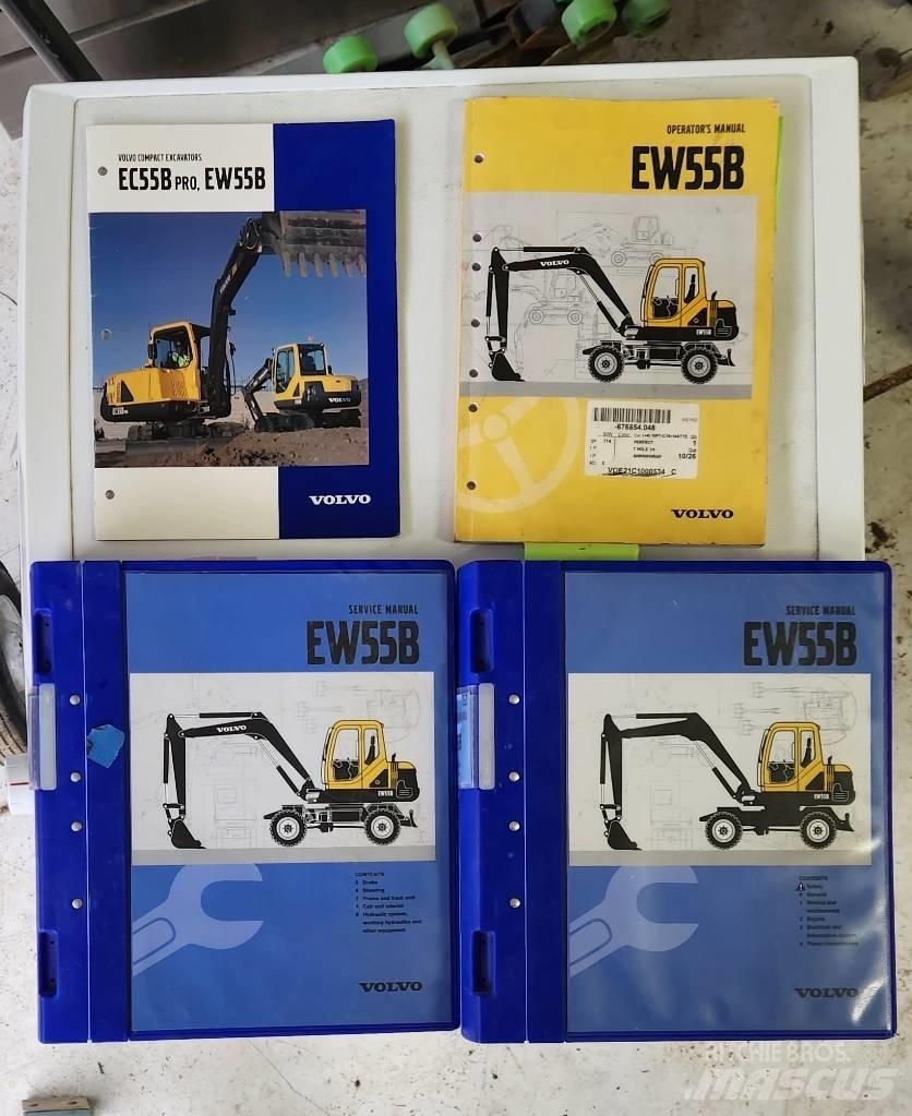 Volvo EW55B Εκσκαφείς με τροχούς - λάστιχα
