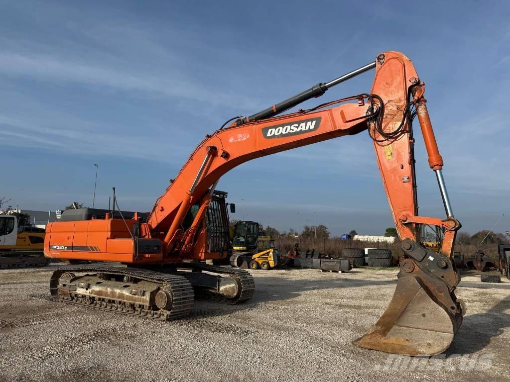 Doosan DX 340 LC Εκσκαφείς με ερπύστριες