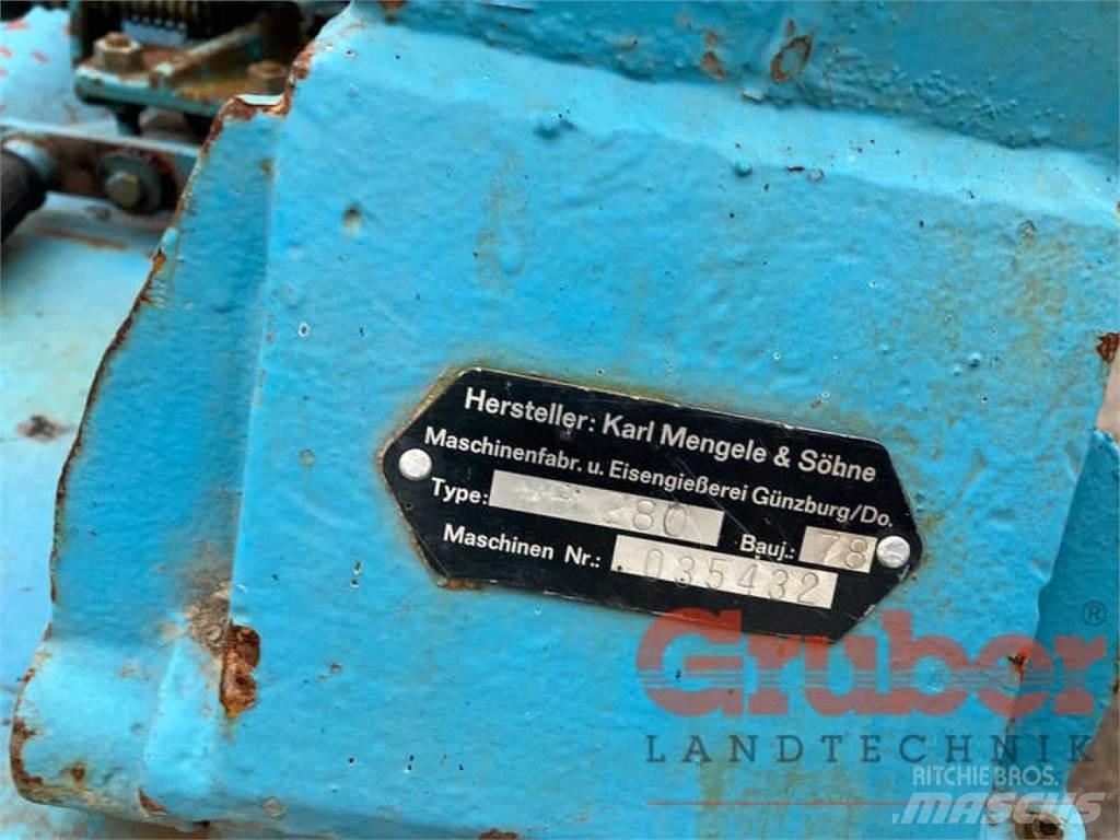 Mengele MB 280 Μηχανές χορτονομής