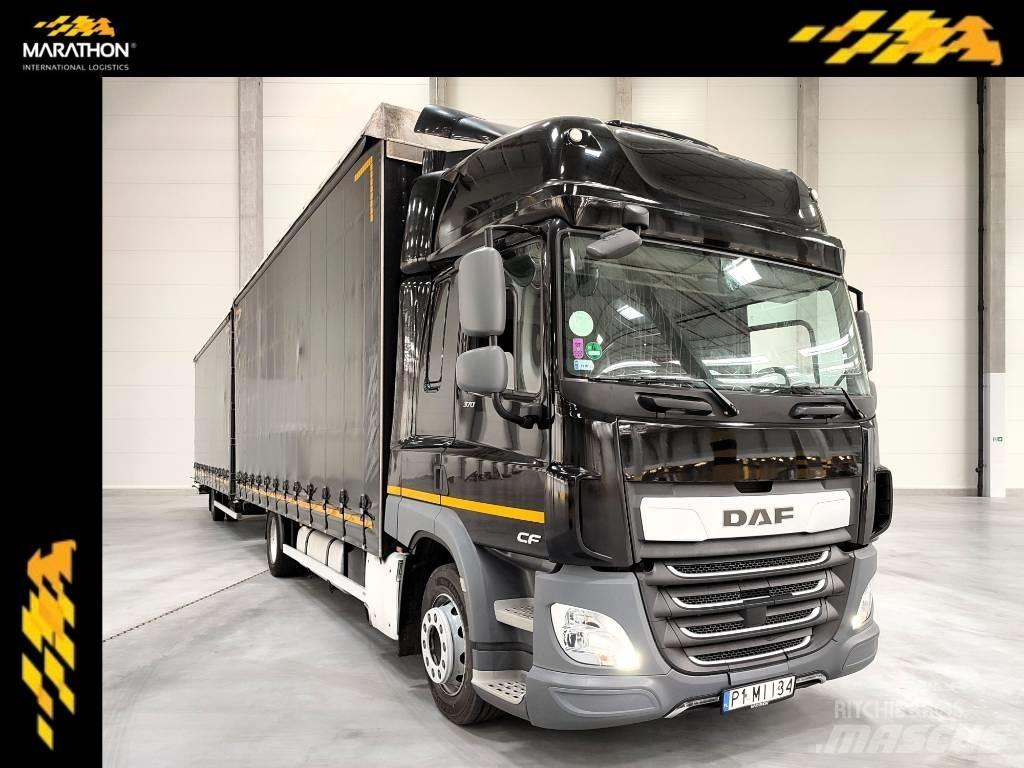 DAF CF 370 FA Φορτηγά Καρότσα - Κουρτίνα