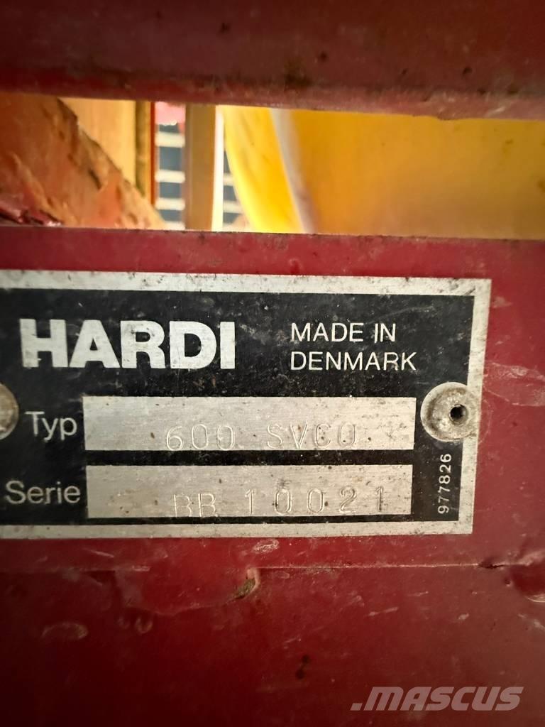 Hardi 600 SVCO Αναρτώμενα ψεκαστικά