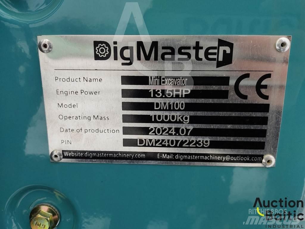 Digmaster DM100 Εκσκαφάκι (διαβολάκι) < 7t