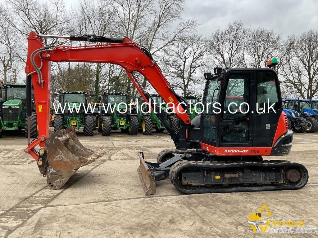 Kubota KX 080-4 Μίνι εκσκαφείς 7t - 12t