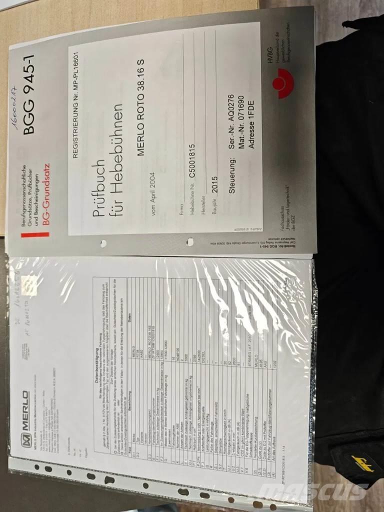 Merlo Roto 38.16S Τηλεσκοπικοί ανυψωτές