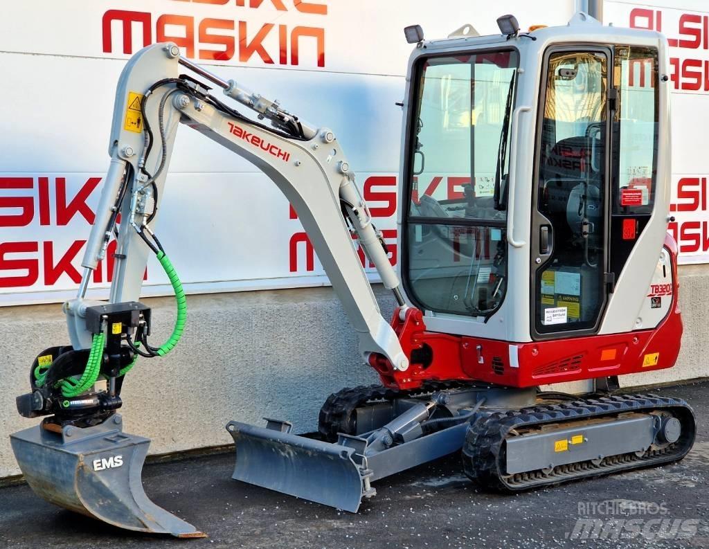 Takeuchi TB 320 Εκσκαφάκι (διαβολάκι) < 7t