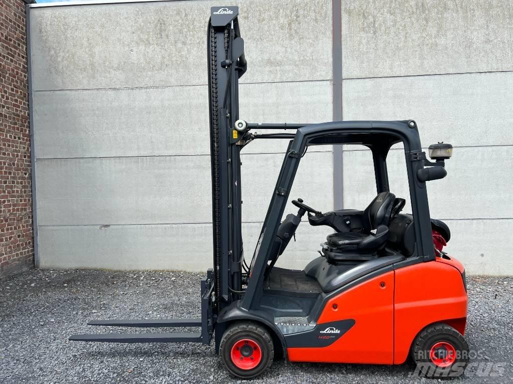 Linde H20T-01 Περονοφόρα ανυψωτικά κλαρκ με φυσικό αέριο LPG