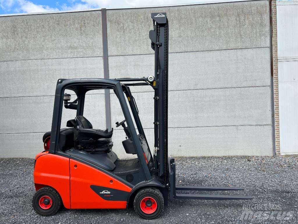 Linde H20T-01 Περονοφόρα ανυψωτικά κλαρκ με φυσικό αέριο LPG