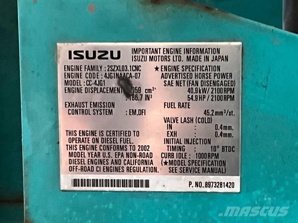 Kobelco SK 70 SR-1E Μίνι εκσκαφείς 7t - 12t
