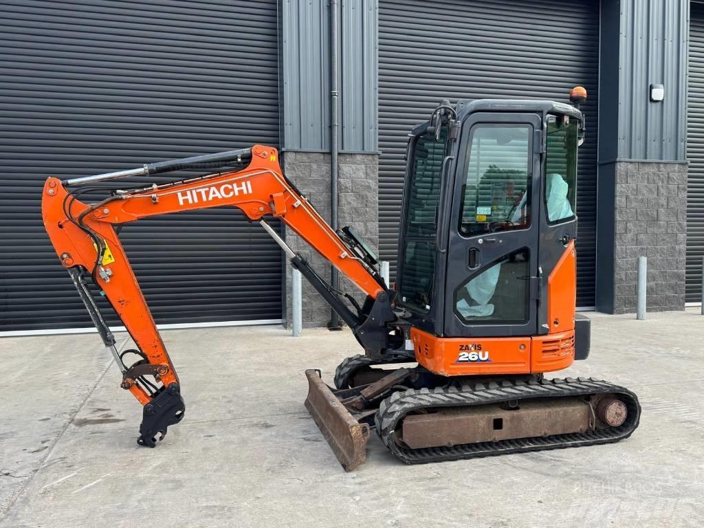 Hitachi ZX 26 U-6 cr Εκσκαφάκι (διαβολάκι) < 7t