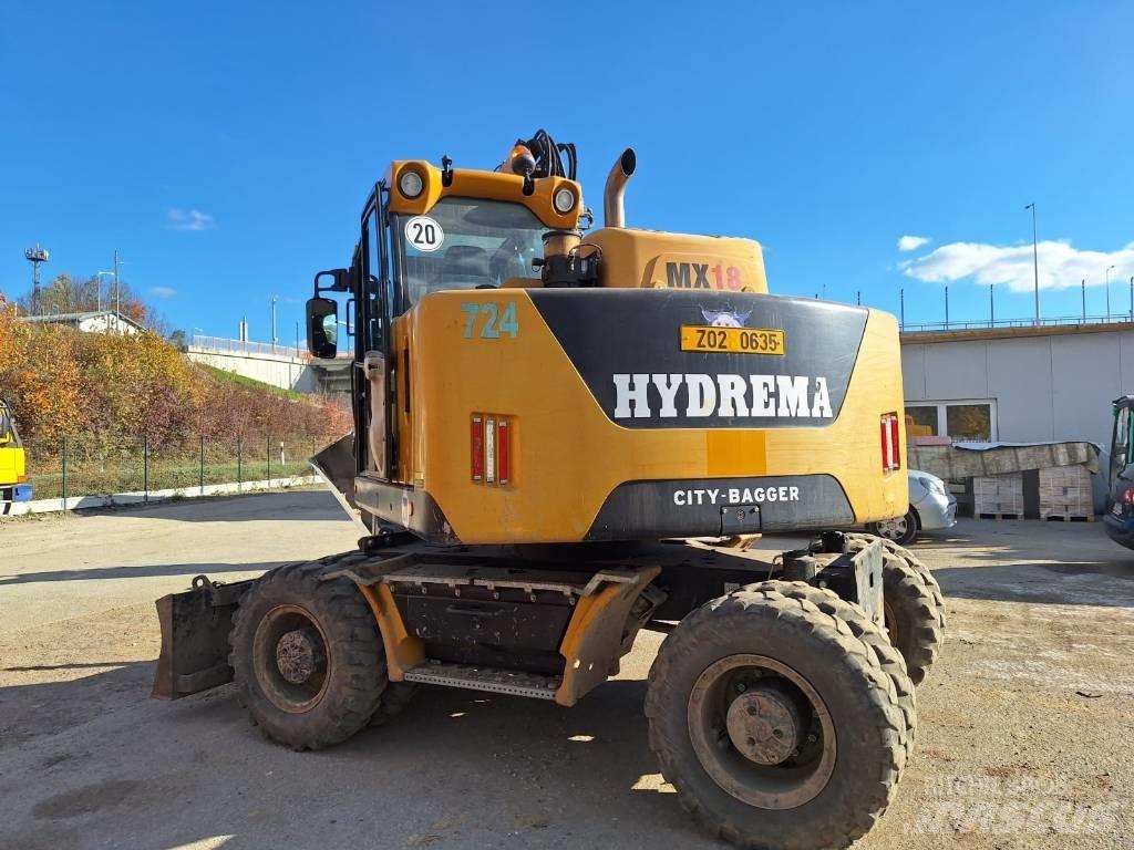 Hydrema MX 18 Εκσκαφείς με τροχούς - λάστιχα