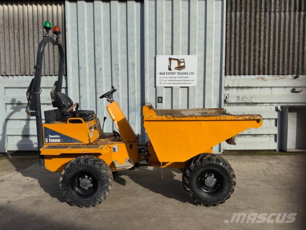 Thwaites 3 tonne Dumpers εργοταξίου