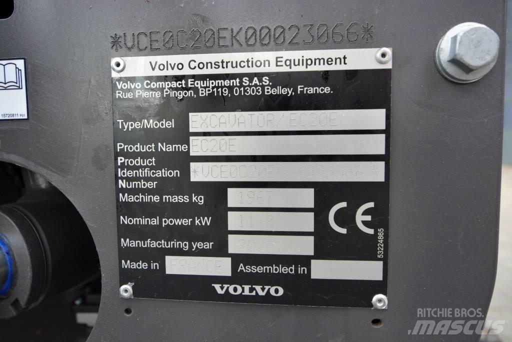 Volvo EC 20 E Εκσκαφάκι (διαβολάκι) < 7t