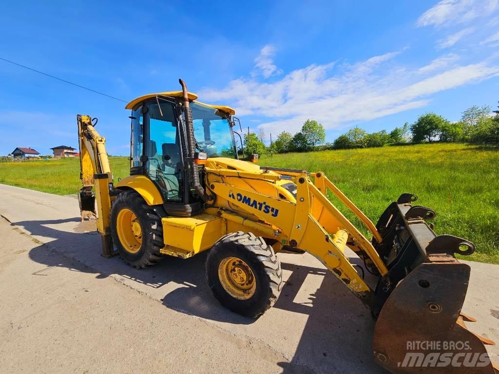 Komatsu WB 93 R Εκσκαφείς Φορτωτές τύπου JCB