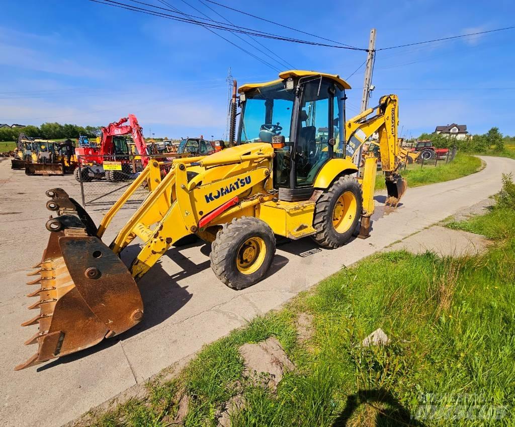 Komatsu WB 93 R Εκσκαφείς Φορτωτές τύπου JCB