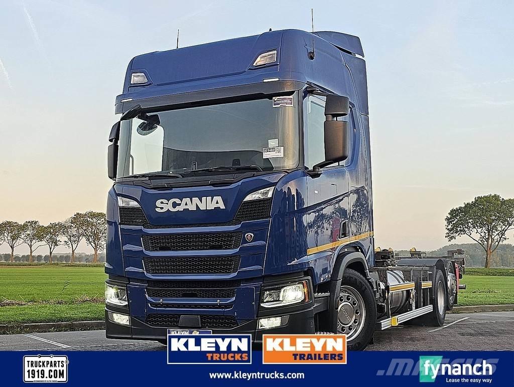 Scania R410 LNG Φορτηγά με γερανό & γάτζο