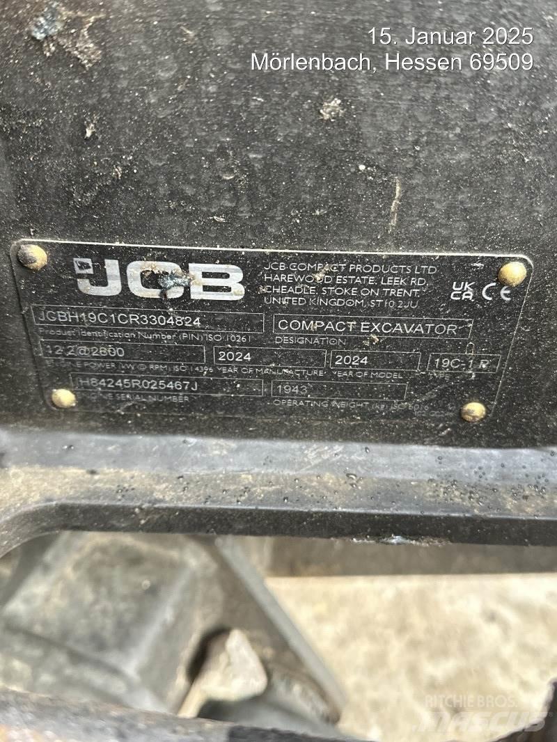 JCB 19C-1 Εκσκαφάκι (διαβολάκι) < 7t