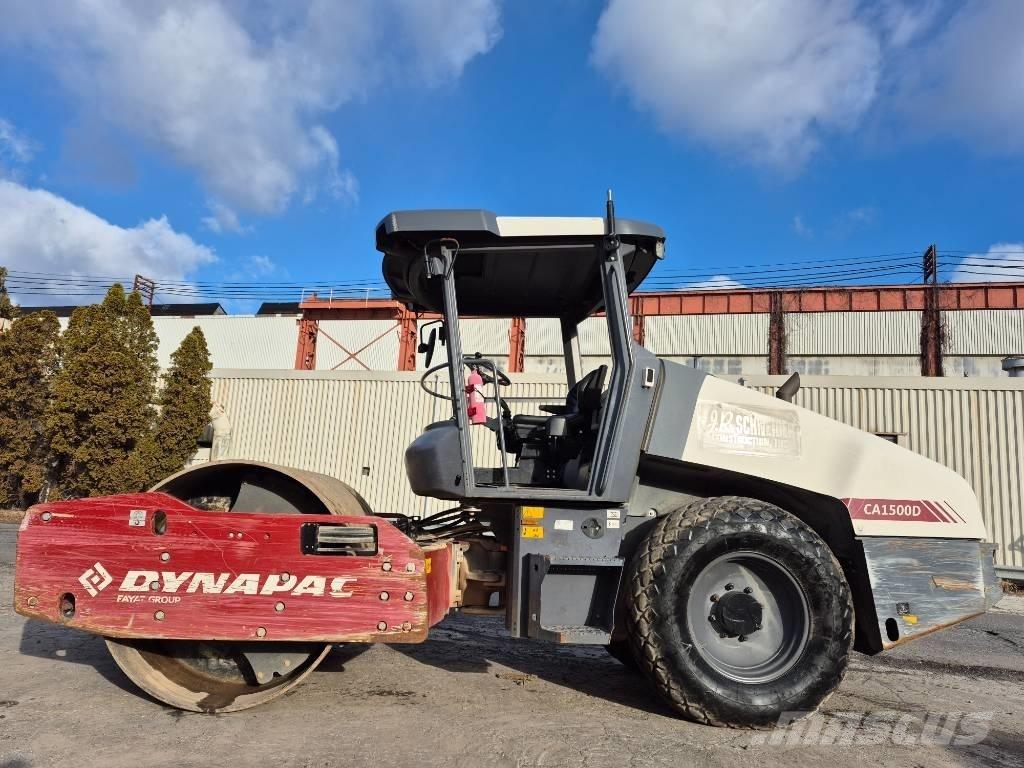 Dynapac CA 1500 D Οδοστρωτήρες μονού κυλίνδρου