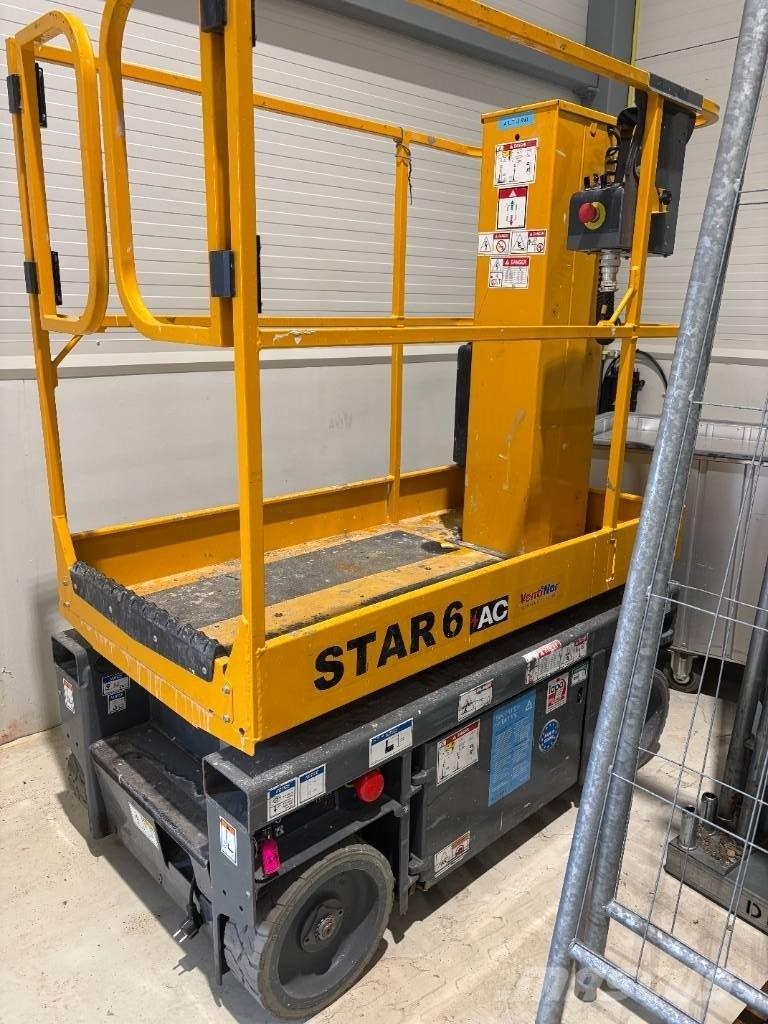Haulotte Star 6 Ανυψωτήρες με κατακόρυφους πυλώνες